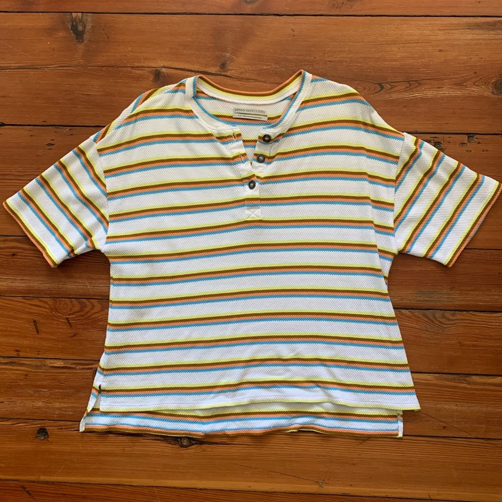 Urban Outfitters Oversized Striped Tee